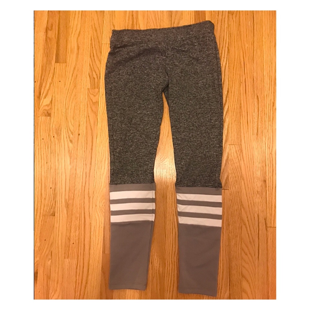 Bombshell sportswear gray sock legging size large